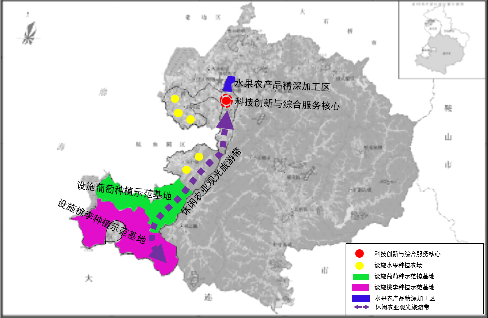 遼寧省蓋州市設施水果現代農